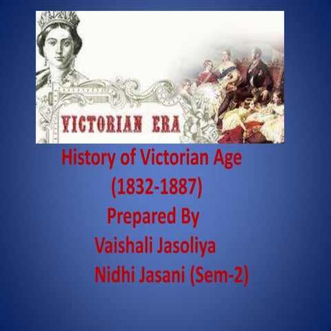 History of victorian age