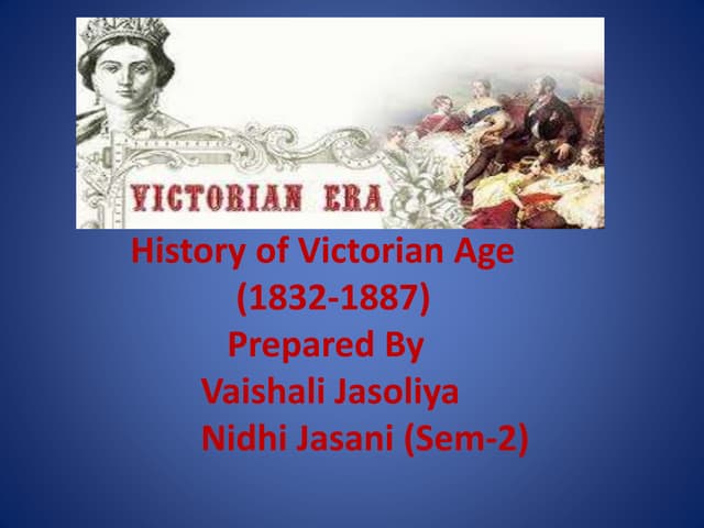 Victorian era | PPTX