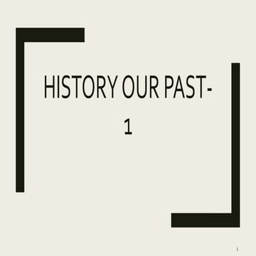 History our past 1