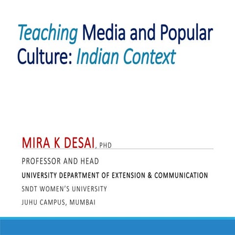 Pedagogy for UG History teachers Popular Culture.pptx