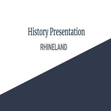 History presentation | PPT