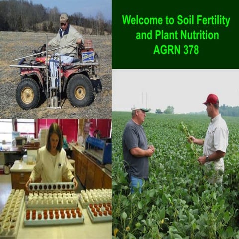 History soil fertility