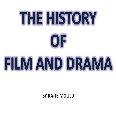 Media Timeline - Drama Films