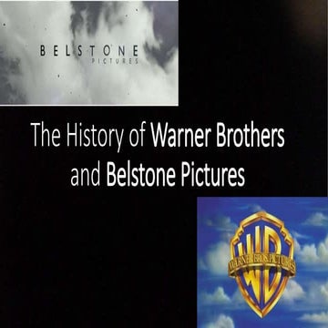 History warner brothers and belstone pictures 