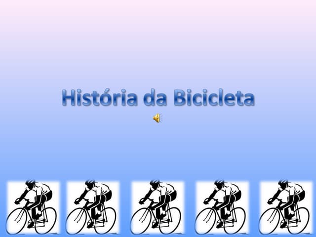 História da bicicleta