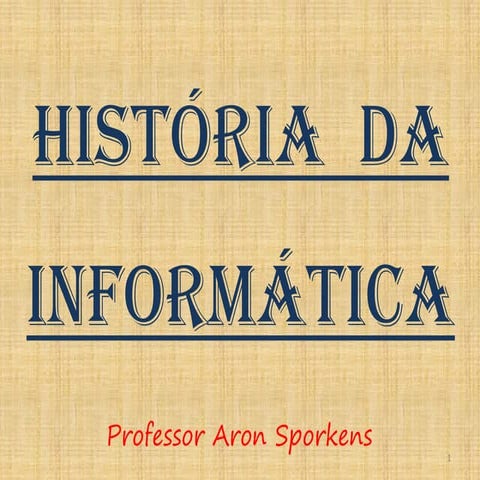História da informática