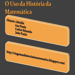 História Da MatemáTica na Educação