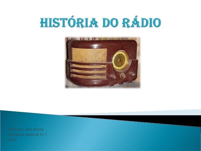 História do rádio