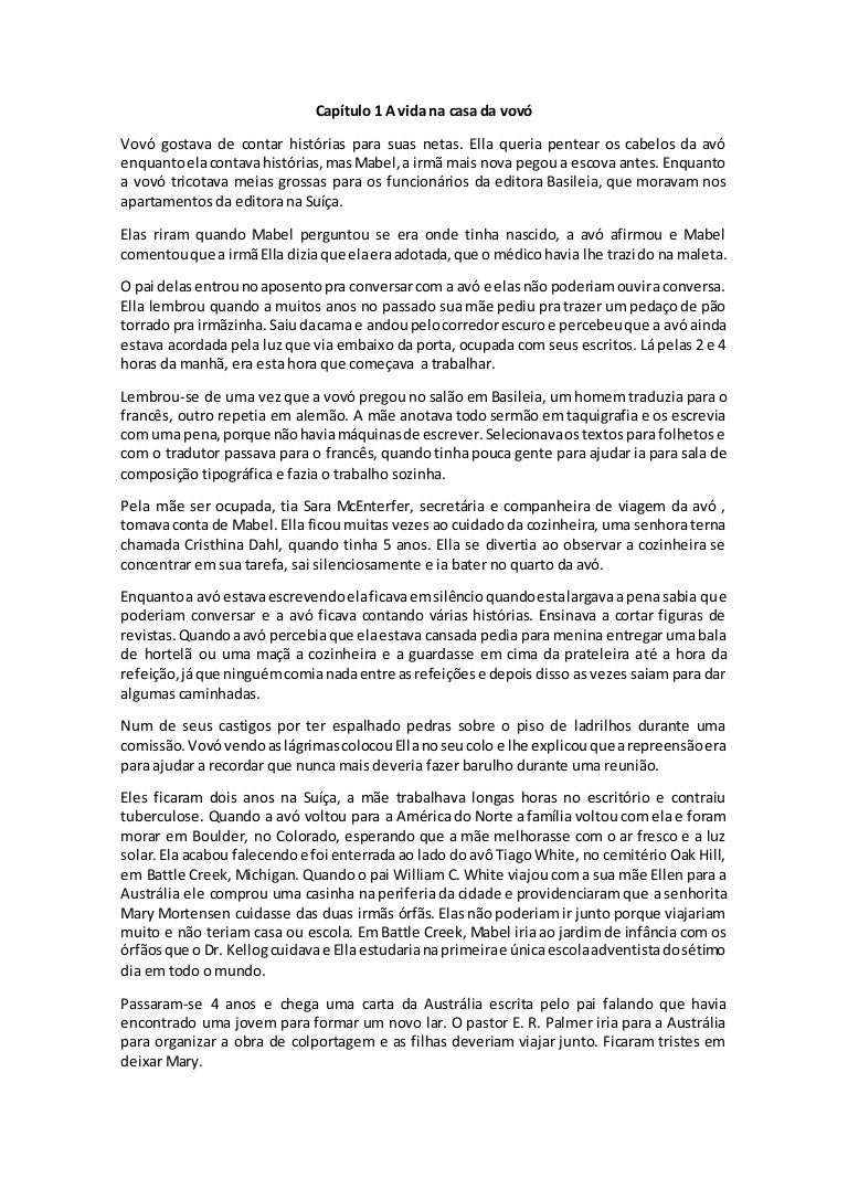 Historias De Minha Avo
