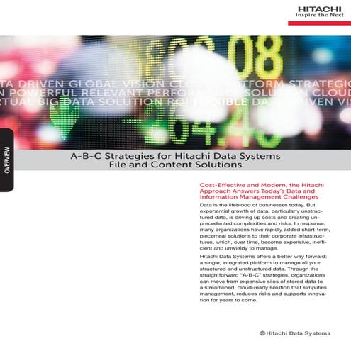 A-B-C Strategies for File and Content Brochure