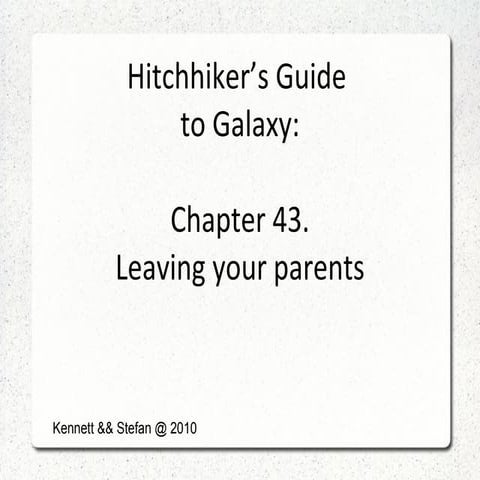 Hitchikers guide, rev3