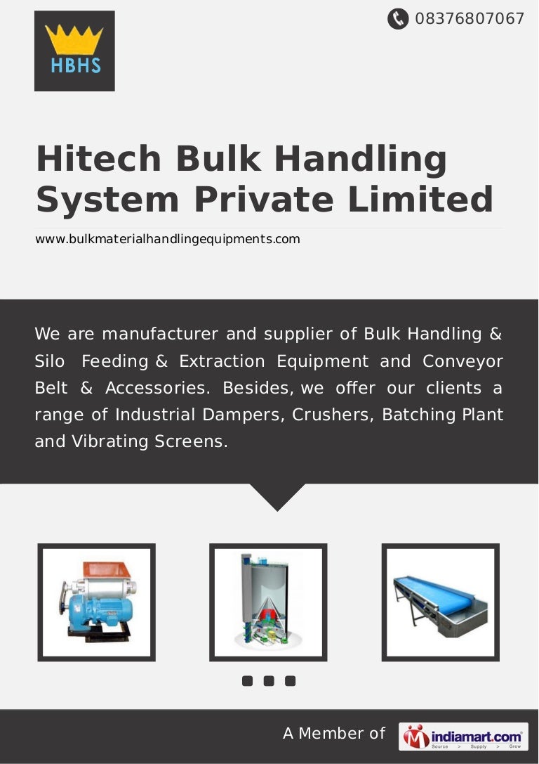 Hitech bulkhandlingsystemprivatelimited