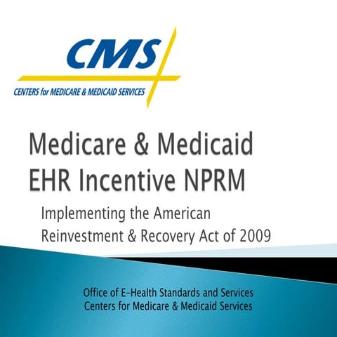 Hitech ehr incentive programs