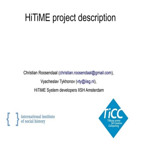 HiTIME project