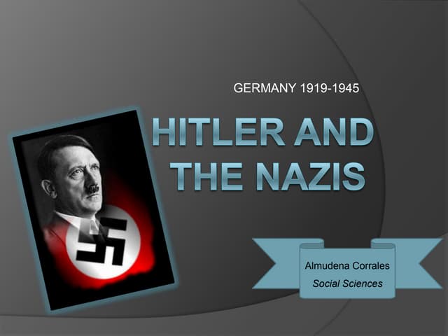 Chapter 3 nazism and rise of hitler ,class 9 | PPTX