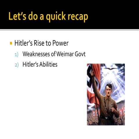 Hitler's germany lesson 4   hitler's consolidation of power