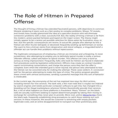 hitman for hire hitman for hire hitman for hire