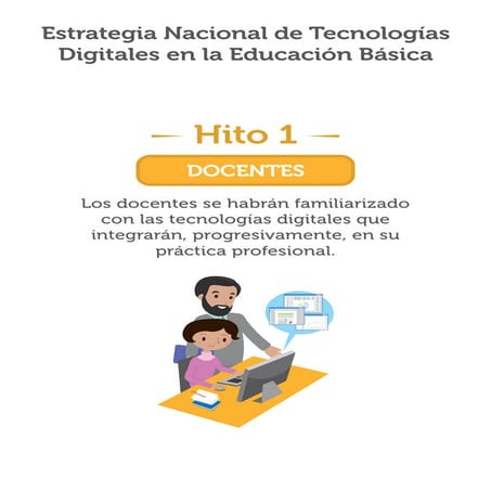 Hitos de la estrategia nacional de la td