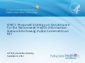 ONC’s Proposed Strategy on Governance for the Nationwide Health Information Network Following Public Comments on RFI 