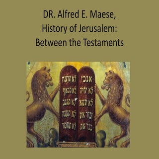 History of jerusalem between testam...