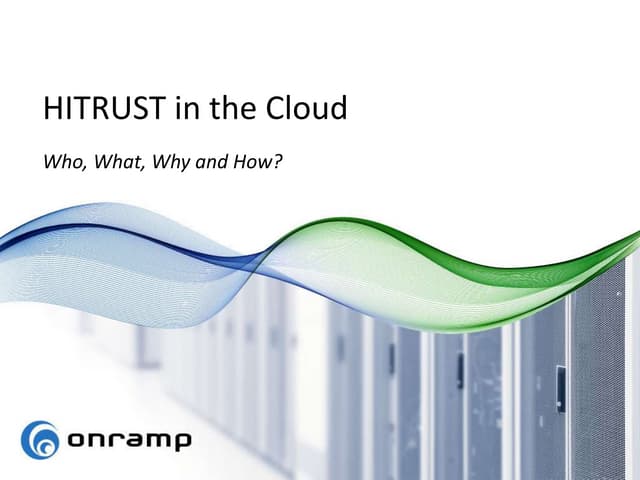 HITRUST CSF in the Cloud