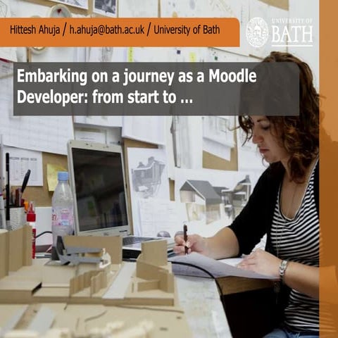 Hittesh ahuja embarking on a journey as a moodle developer