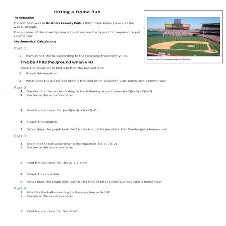 Hitting a home run factorising