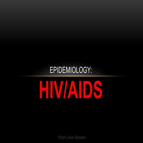 HIV/AIDS powerpoint | PPTX