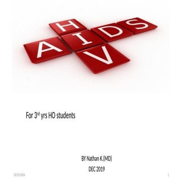 Comprehensive Overview of HIV/AIDS: Epidemiology, Pathogenesis, and ...