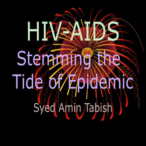 Hiv aids epidemiology & trends