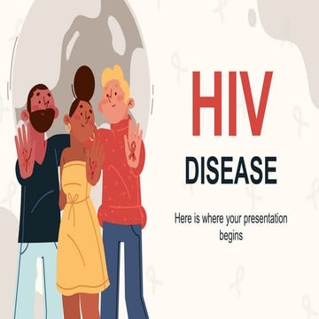 hiv-disease powerpoint prsentation template | PPTX