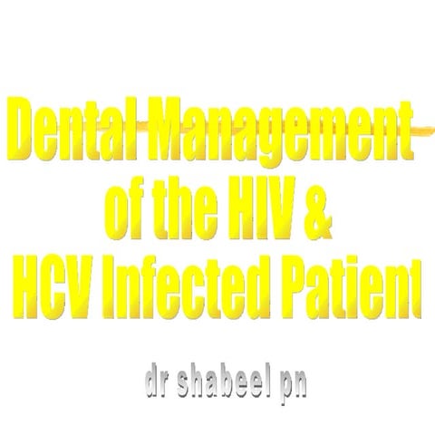 Hiv Hcv Coinfected Patient