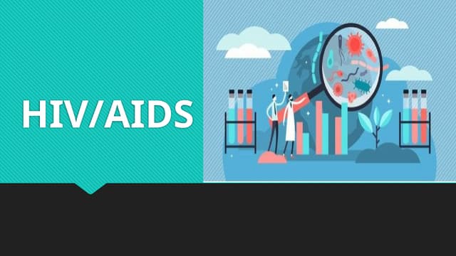 Project Report on AIDS. Class 12 CBSE Science (Biology) project. | PDF
