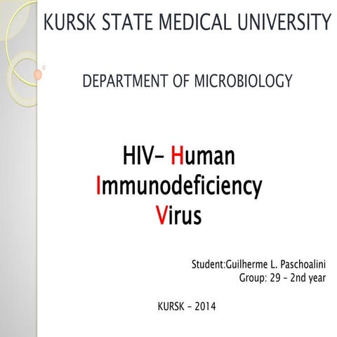 Pathophysiology of HIV AIDS | PDF