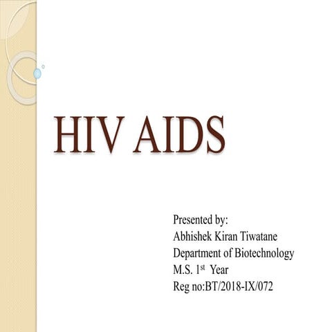 Hiv aids | PPTX