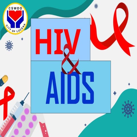 HIV Lecture Tagalog. Ano ang Iba't Ibang sintomas at paano makaiwas | PPTX