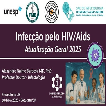 Infecção pelo HIV/Aids Atualização Geral 2025
