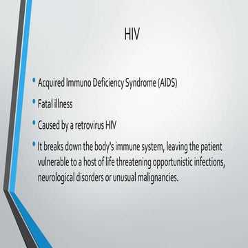Hiv and std