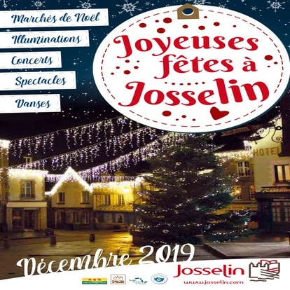 Josselin. le programme complet des animations de fin d'année