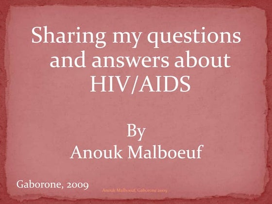 Hiv | PPT