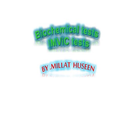 Biochemical tests