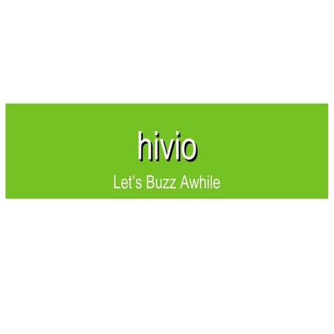 Patrick Reynolds - Triton Digital - Presentation from hivio 2013