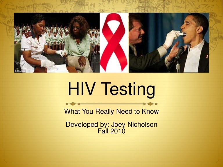 How to get tested for HIV