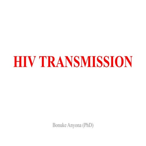 HIV Transmission Modes.ppt