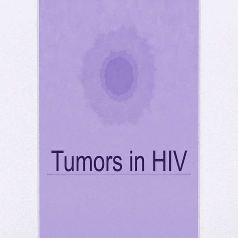 Hiv tumours
