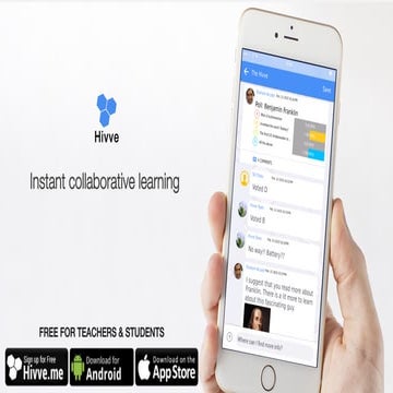 hivve.me - The first collaborative learning messenger