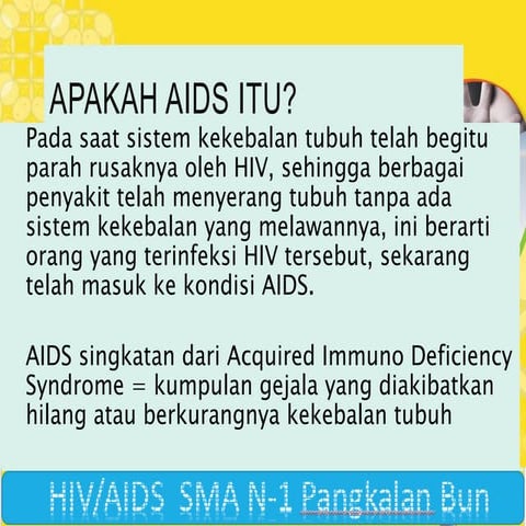bahan ajar hiv aids dan penularanya untuk sma | PPT