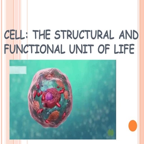 Grade_6_Cell : Functional unit of life.pptx