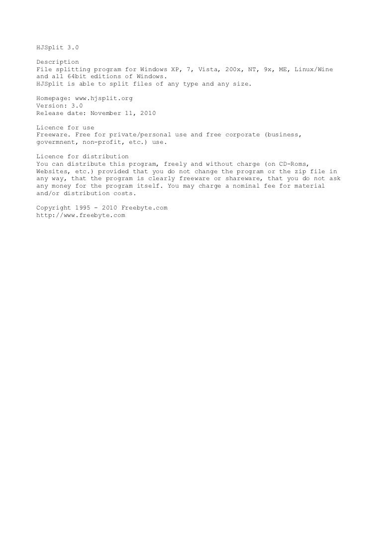 hjsplit file hjsplit file