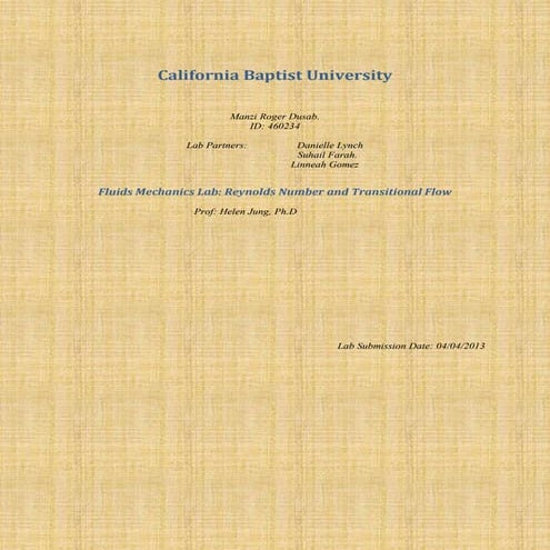 MANZI_Roger_DUSABIMANA. reynold's number lab done